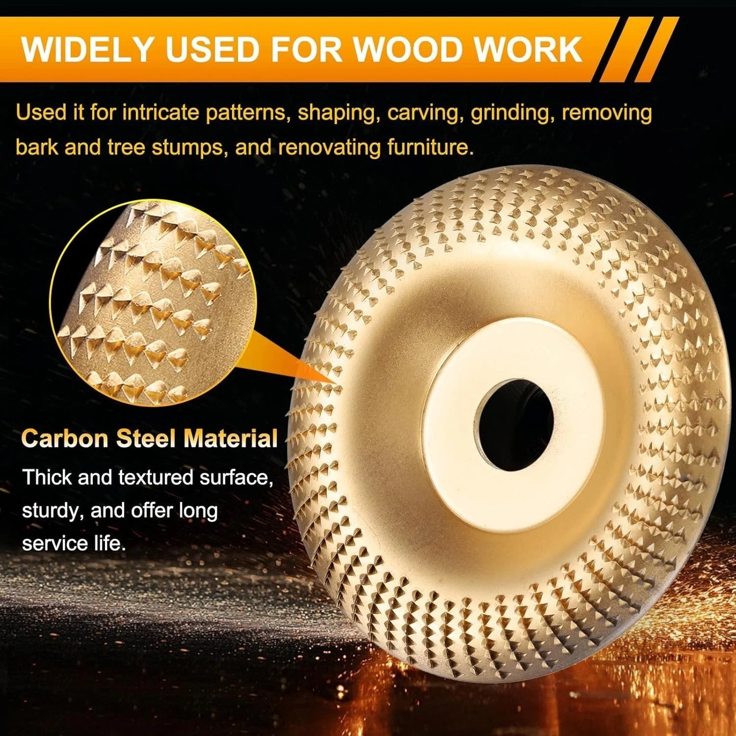 🔥3PCS Wood Carving Disc Set