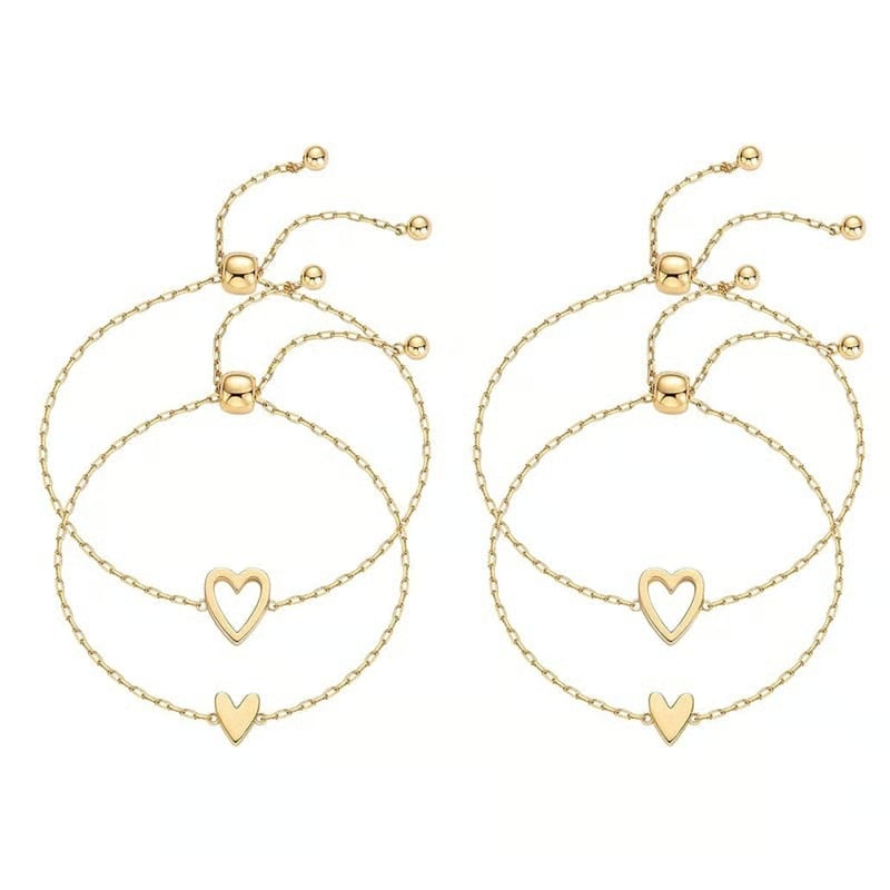 💝Adjustable Love Friendship Two Bracelet Pack