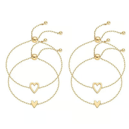 💝Adjustable Love Friendship Two Bracelet Pack