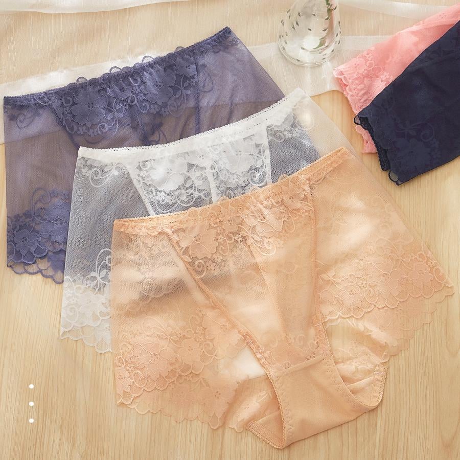 ✨ Ladies Silk Lace Handmade Panties✨