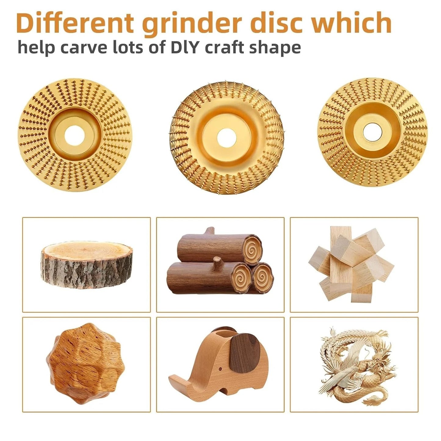 🔥3PCS Wood Carving Disc Set